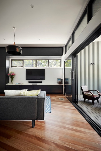 Contemporary Living Room by Adam Dettrick Architects