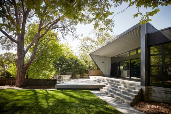 Contemporary Exterior by Adam Dettrick Architects