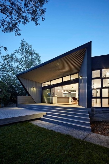 Contemporary Exterior by Adam Dettrick Architects