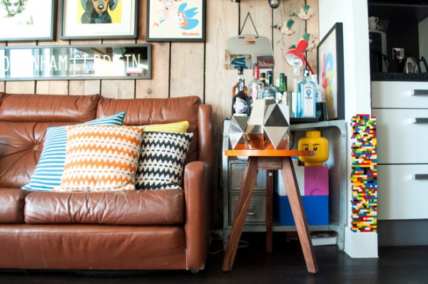 Eclectic Living Room by Amelia Hallsworth Photography