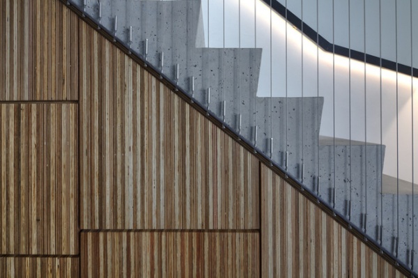 Contemporary Staircase by Sam Crawford Architects