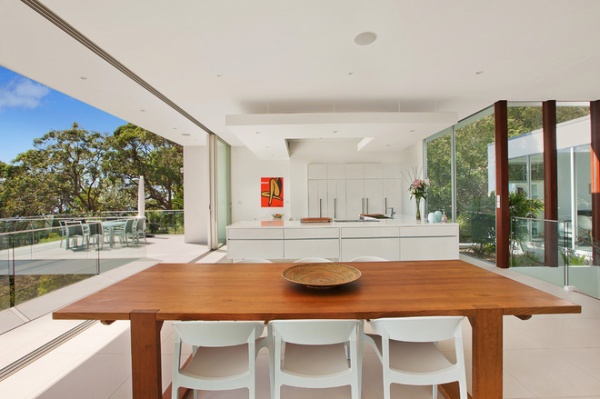 Contemporary Dining Room by Site Specific Designs