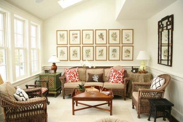 Traditional Family Room by OLSON LEWIS + Architects