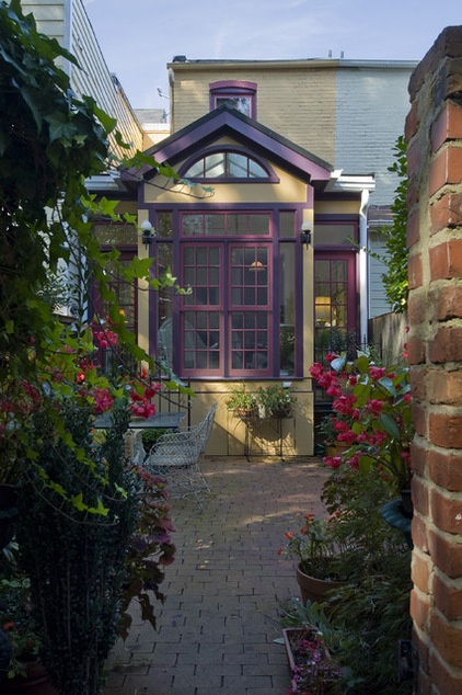 Traditional Patio by Christine Kelly / Crafted Architecture