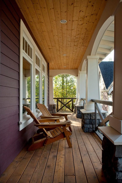 Traditional Porch by Rockridge Fine Homes