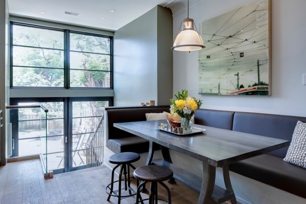 Contemporary Dining Room by Beauparlant Design inc