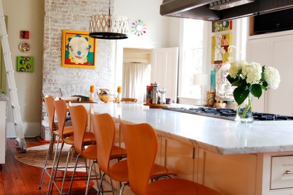 Eclectic Kitchen by Corynne Pless