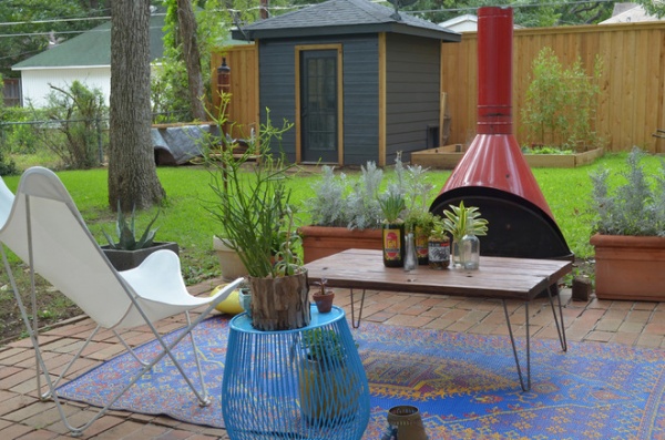 Eclectic Patio by Sarah Greenman