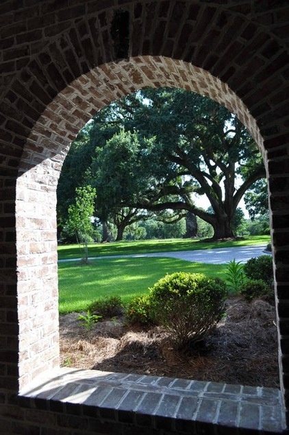 Traditional Porch by Frederick + Frederick Architects