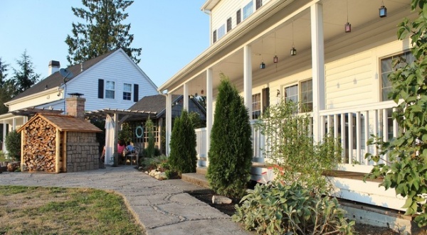 Farmhouse Patio by Kimberley Bryan