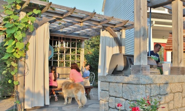 Farmhouse Patio by Kimberley Bryan