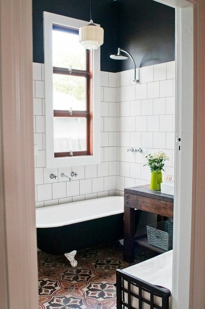 Eclectic Bathroom by Etica Studio