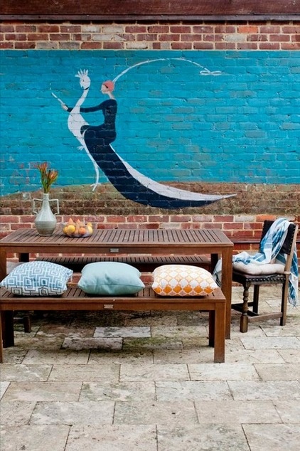 Eclectic Patio by Etica Studio