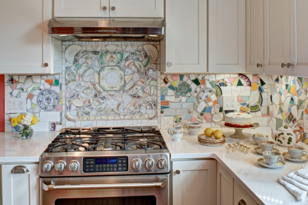 Eclectic Kitchen by Tracey Stephens Interior Design Inc