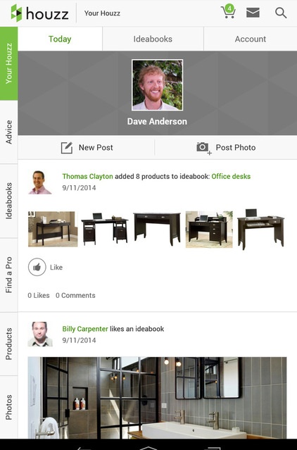 Inside Houzz: Get the new Android App