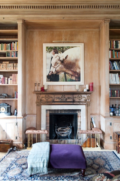 Traditional Living Room by Amelia Hallsworth Photography