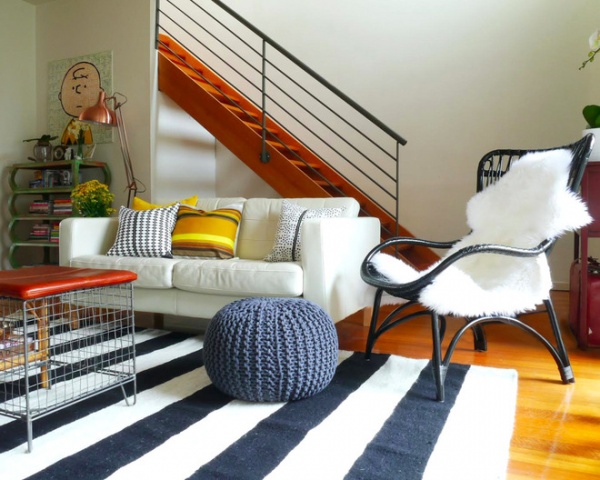 Eclectic Living Room by The Room Illuminated