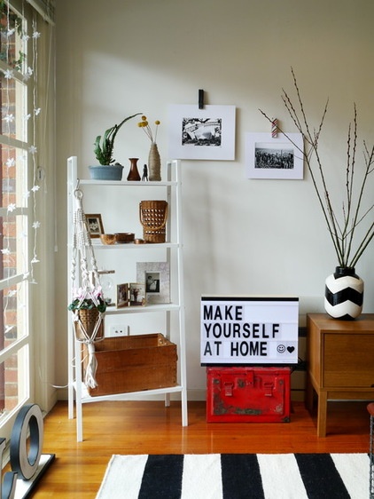 Eclectic Living Room by The Room Illuminated