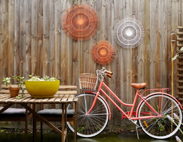 Eclectic Patio by The Room Illuminated