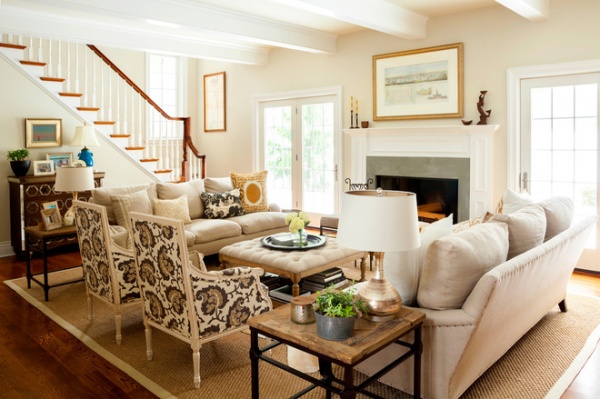 Traditional Family Room by Design Manifest