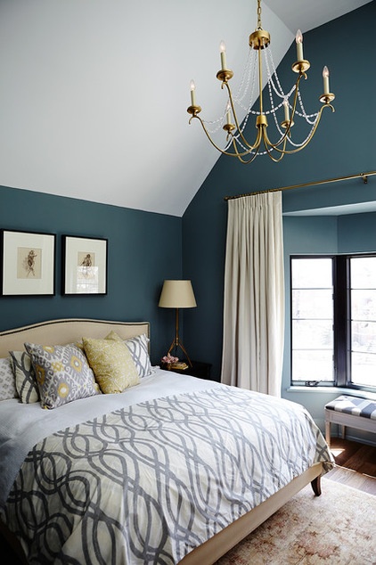 Transitional Bedroom by Barbara Purdy Design Inc.