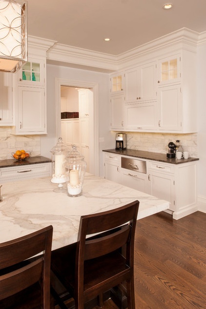 Traditional Kitchen by JWH Design and Cabinetry LLC