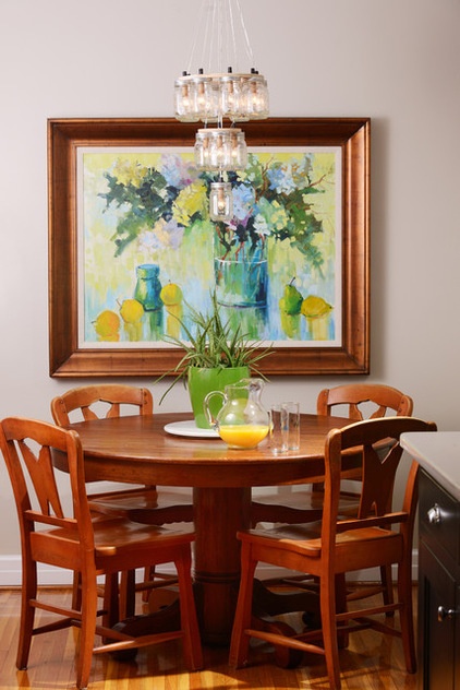 Transitional Dining Room by Nathan Taylor for Obelisk Home