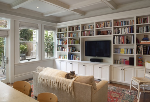 Traditional Family Room by Gast Architects