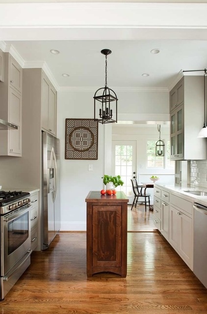 Transitional Kitchen by TerraCotta Studio