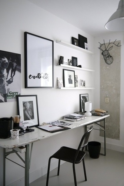 Industrial Home Office by Vosgesparis