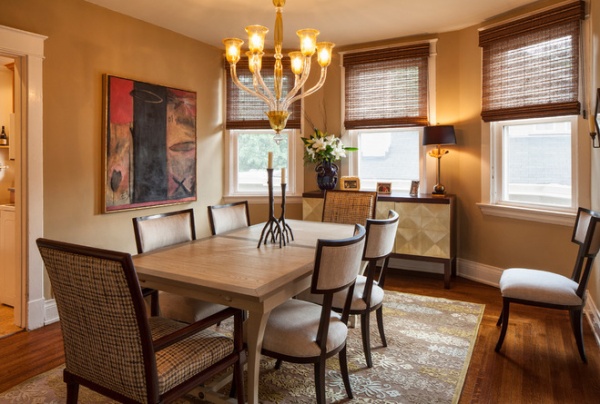 Traditional Dining Room by Amy Schuermann Interiors