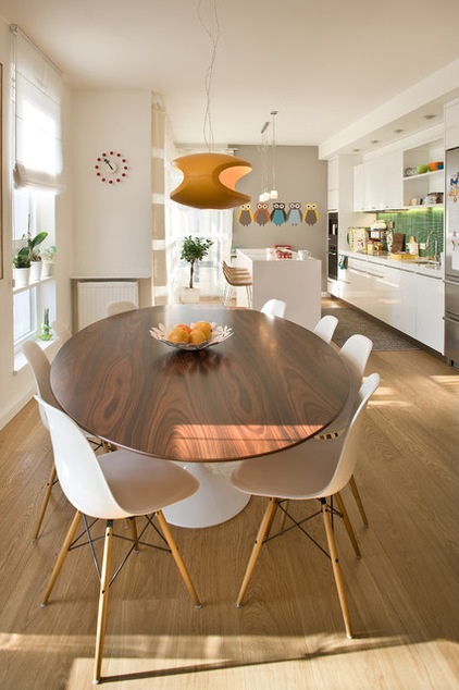 Contemporary Dining Room by Olga Bakic Architect