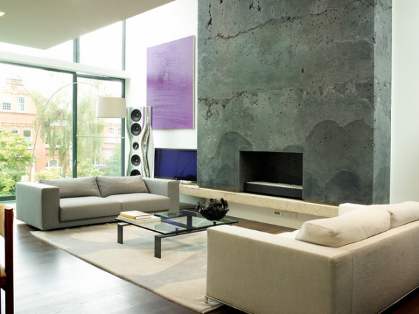 Contemporary Family Room by Pennington Phillips