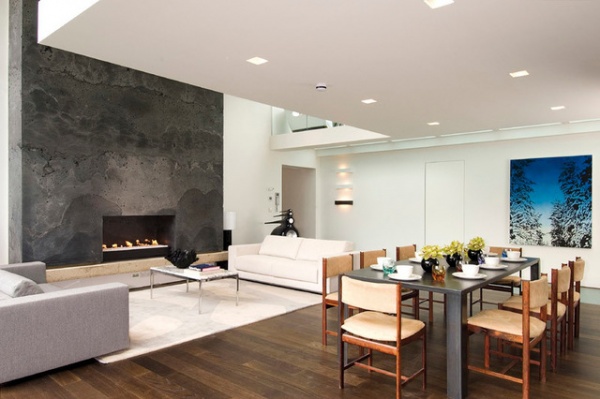 Contemporary Family Room by Pennington Phillips