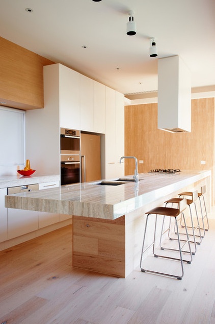 Modern Kitchen by David Edelman Architects