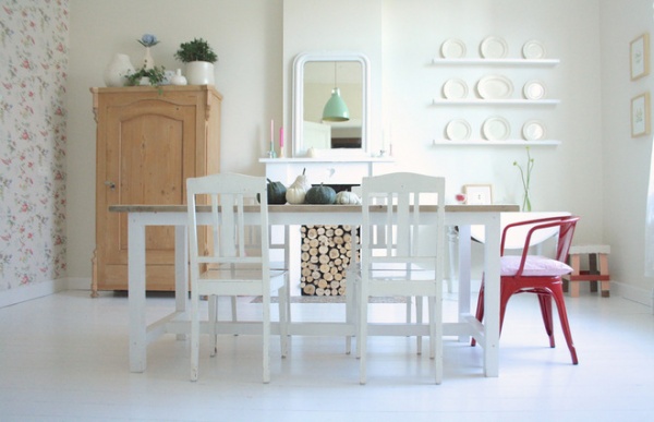 Eclectic Dining Room by Holly Marder