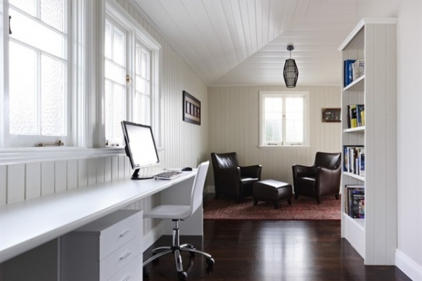 Contemporary Home Office by Dan the Sparky Man