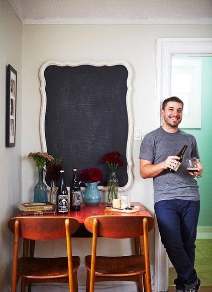 Eclectic Dining Room by Valerie Wilcox: Photographer