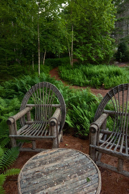 Rustic Landscape by Matthew Cunningham Landscape Design LLC