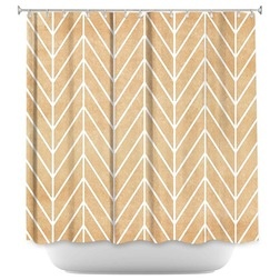 Contemporary Shower Curtains by DiaNoche Designs