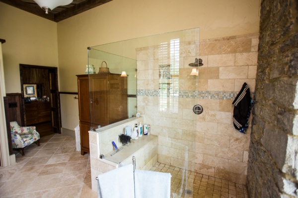 Rustic Bathroom by Wilmes & Associates Architects