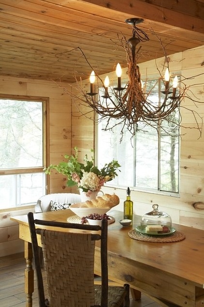 Beach Style Dining Room by Barbara Purdy Design Inc.