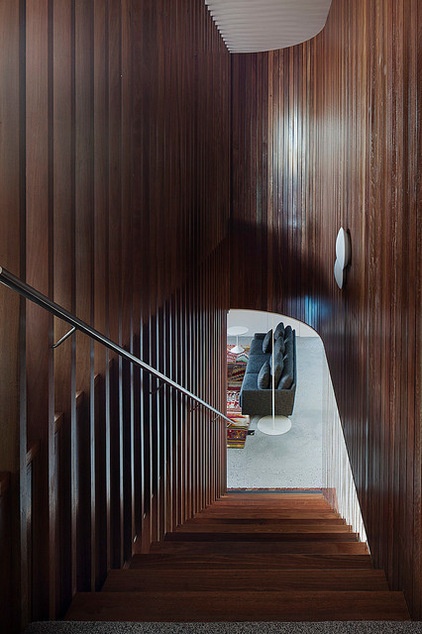 Contemporary Staircase by bg architecture