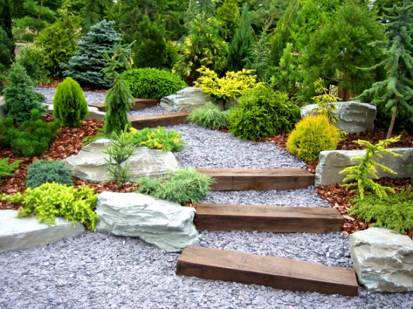 Traditional Landscape by dabah landscape designs