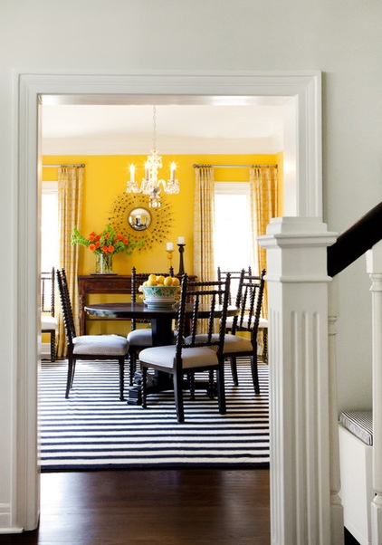 Traditional Dining Room by J. Latter Design