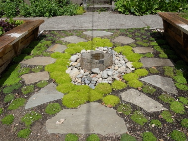 Traditional Landscape by Erin Lau Landscape Design- Seattle