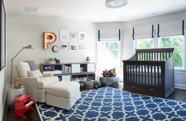 Contemporary Nursery by Cory Connor Designs