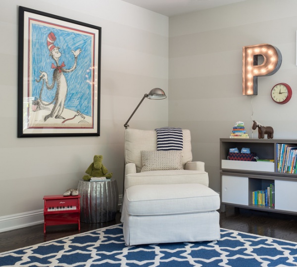 Room of the Day: The Cat in the Hat Inspires a Nursery Color Palette