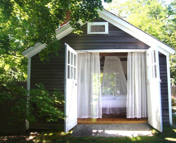 Farmhouse Garage And Shed by SchappacherWhite Architecture D.P.C.