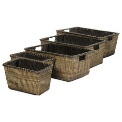 Traditional Baskets by Oriental Furniture